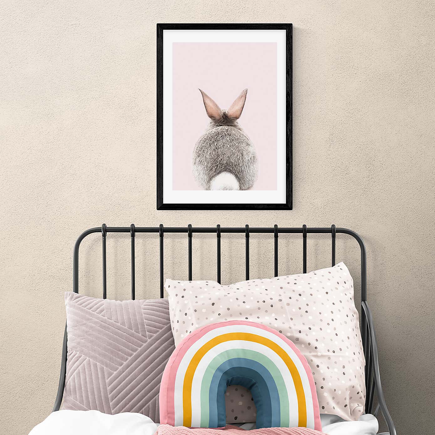 East End Prints Baby Bunny Tail Print