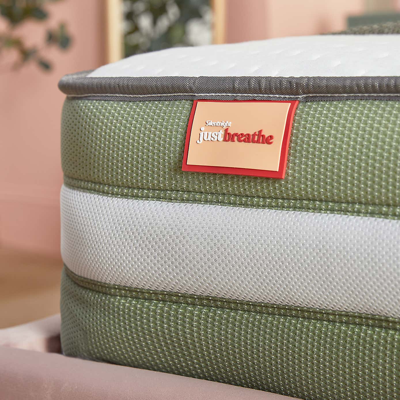 Silentnight Just Sleep Breathe Rolled Eco Mattress