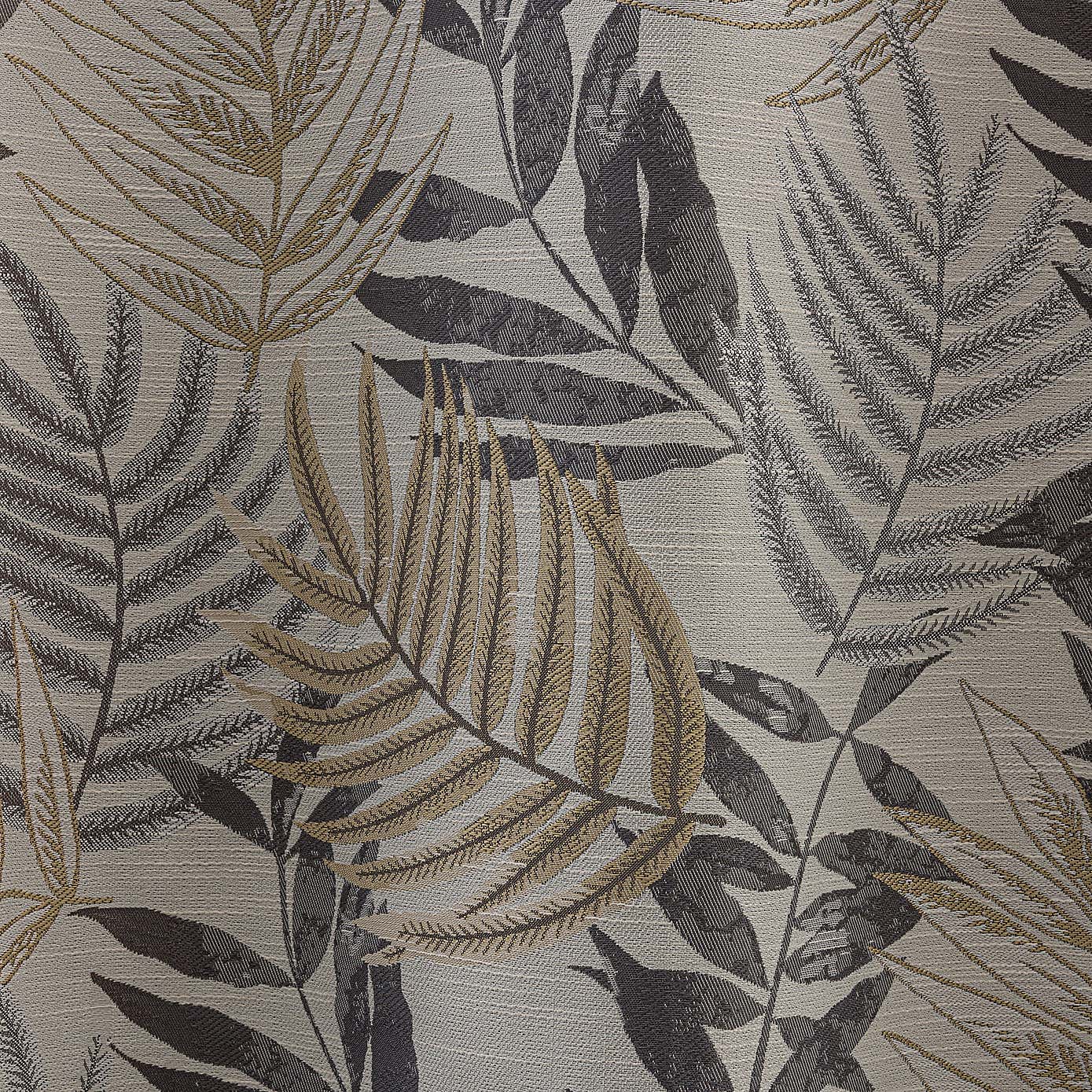 Leaf Jacquard Pencil Pleat Curtains