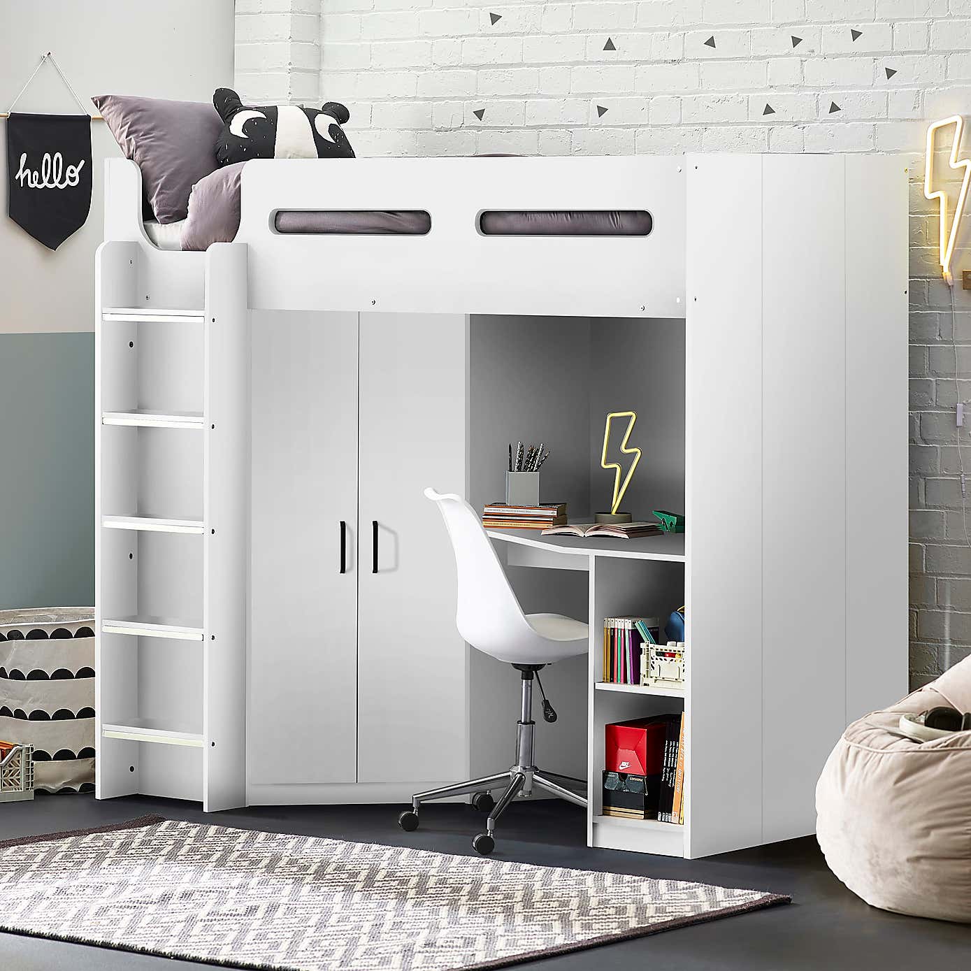 Hercules High Sleeper Bed