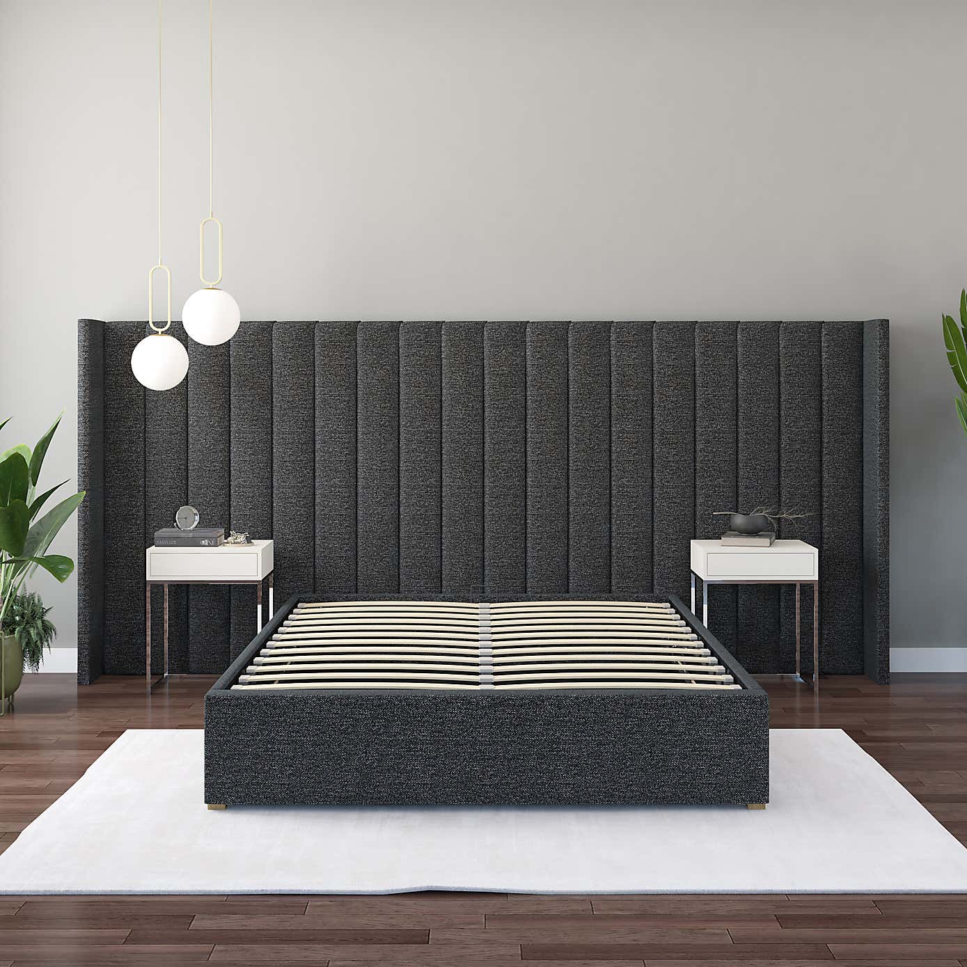 Grandeur Saxon Twill Headboard