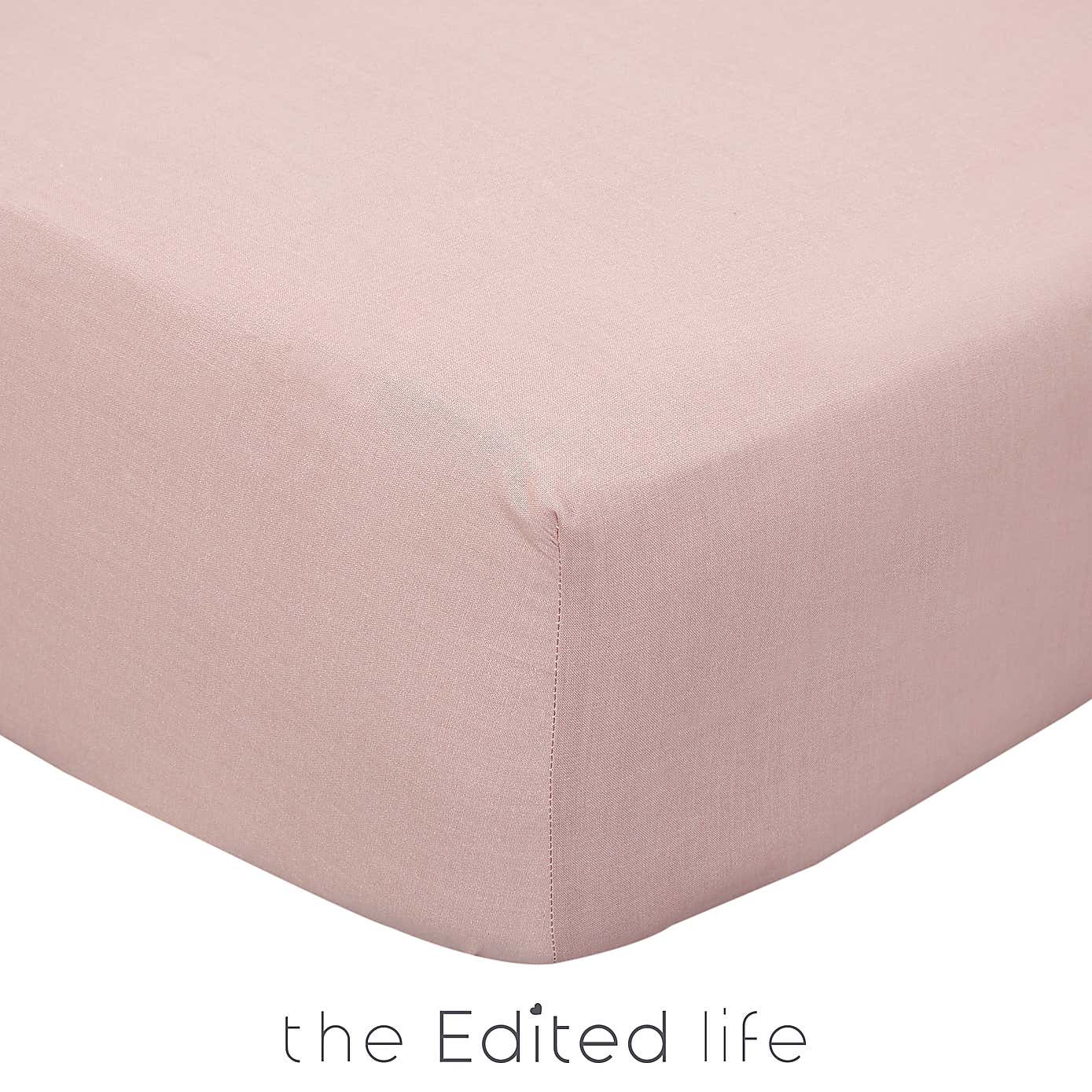 Pack of 2 100% Organic Cotton Fitted Sheets