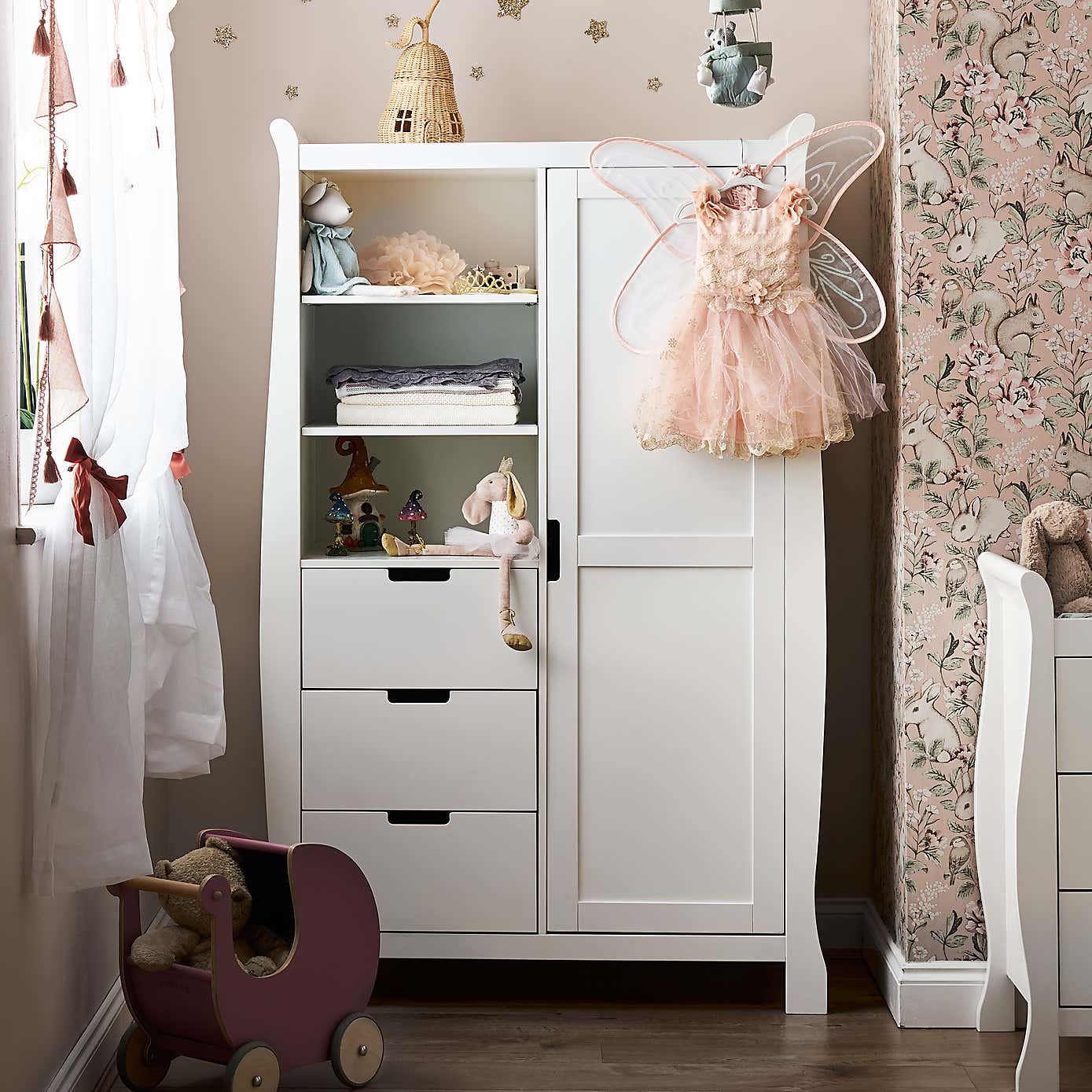 Obaby Stamford Double Wardrobe