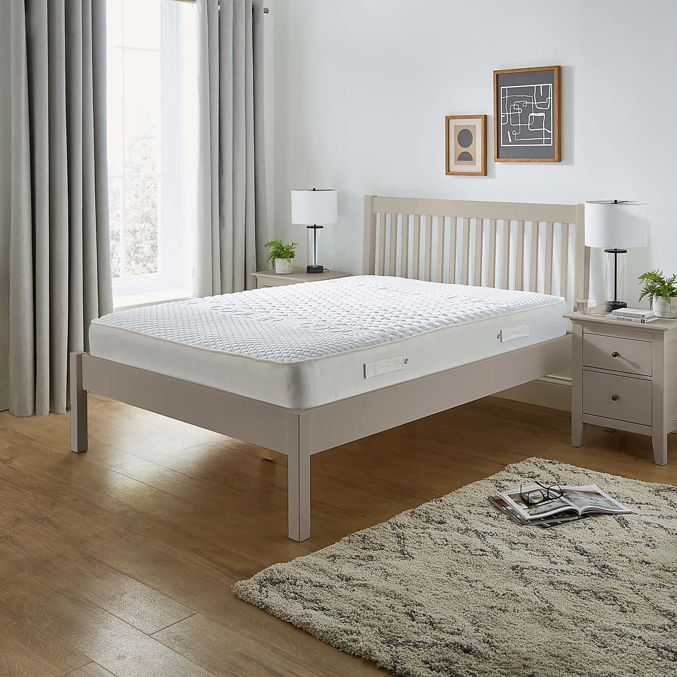 Lynton Grey Bed