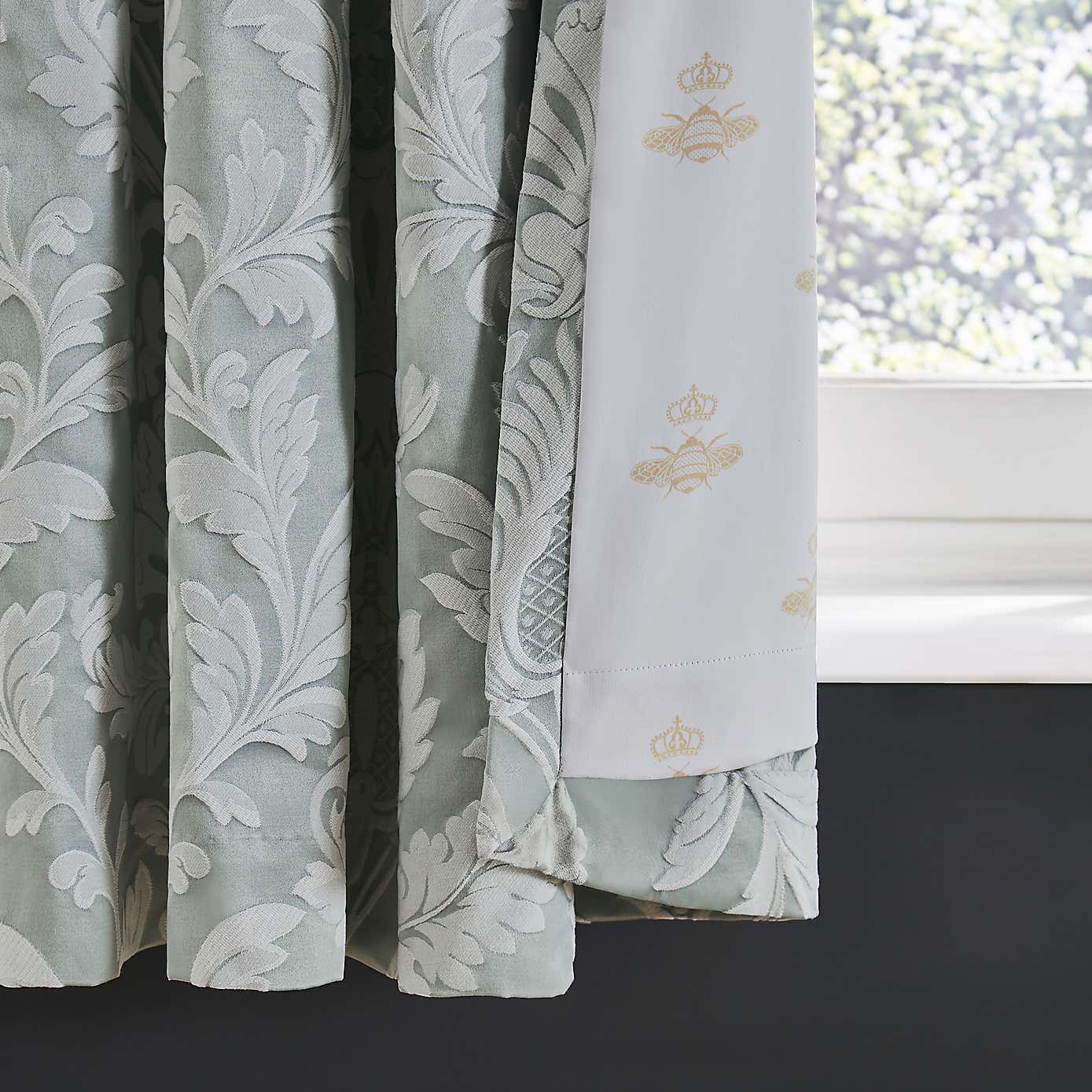 Dorma Florence Blackout Eyelet Curtains
