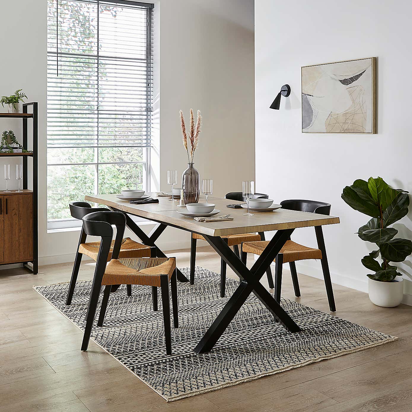Ezra Extending Dining Table, 160 x 200cm