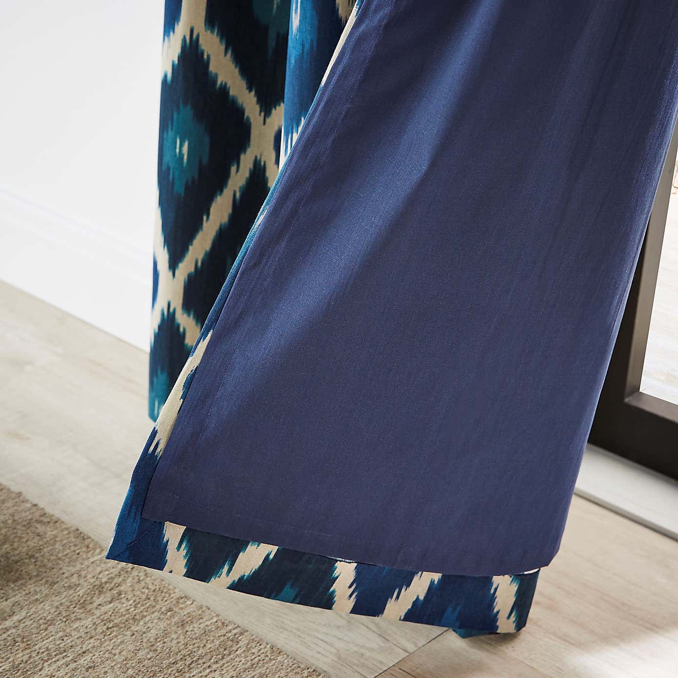 Coloured Curtain Linings