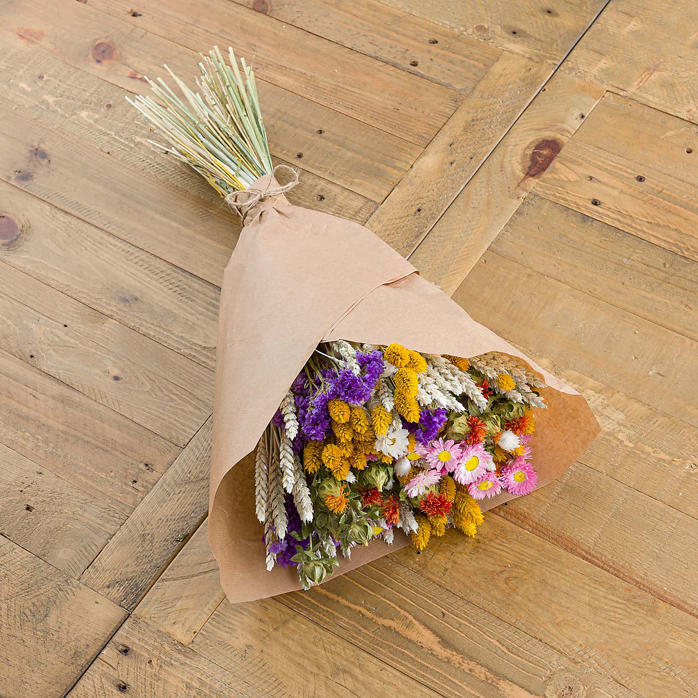 Dried Multicoloured Bouquet