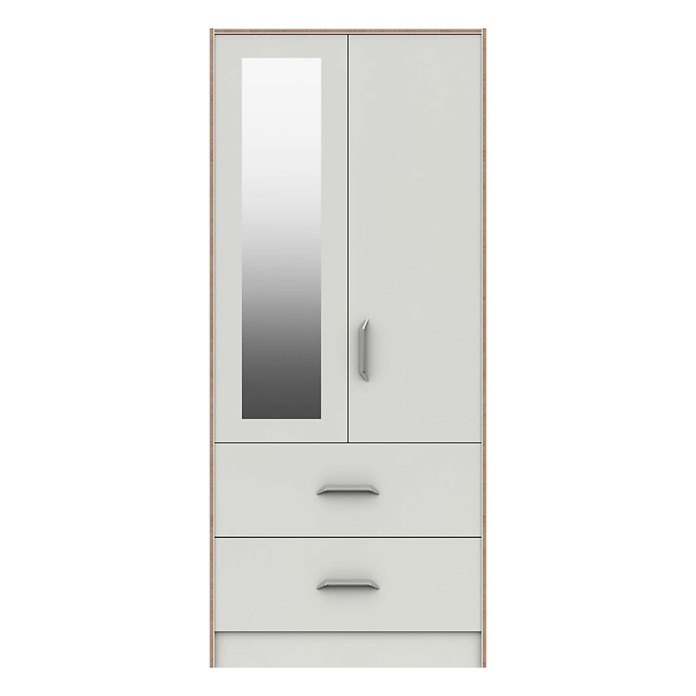 Malone 2 Door Combi Wardrobe