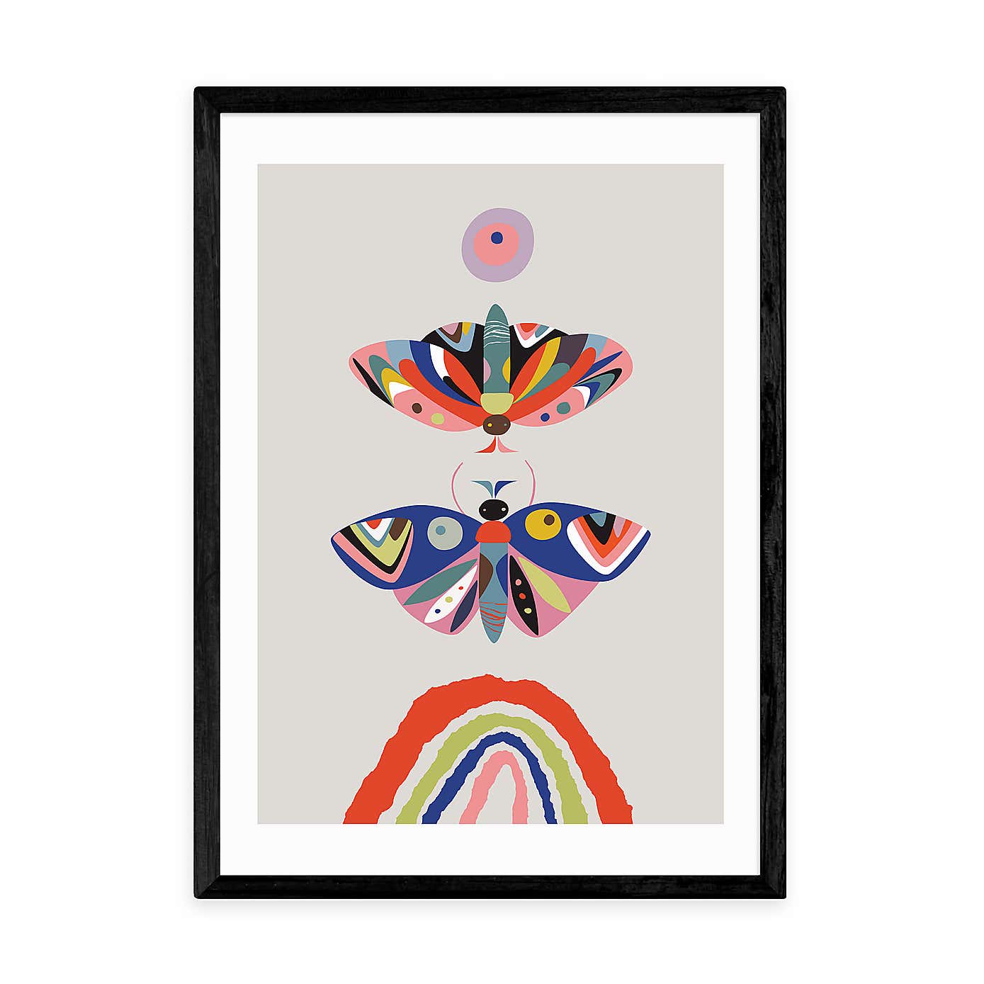 East End Prints Moth Print