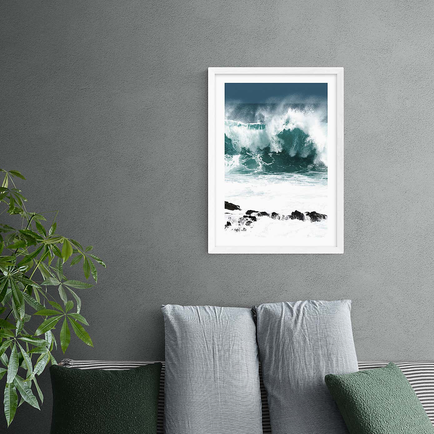 East End Prints Rolling Waves Print