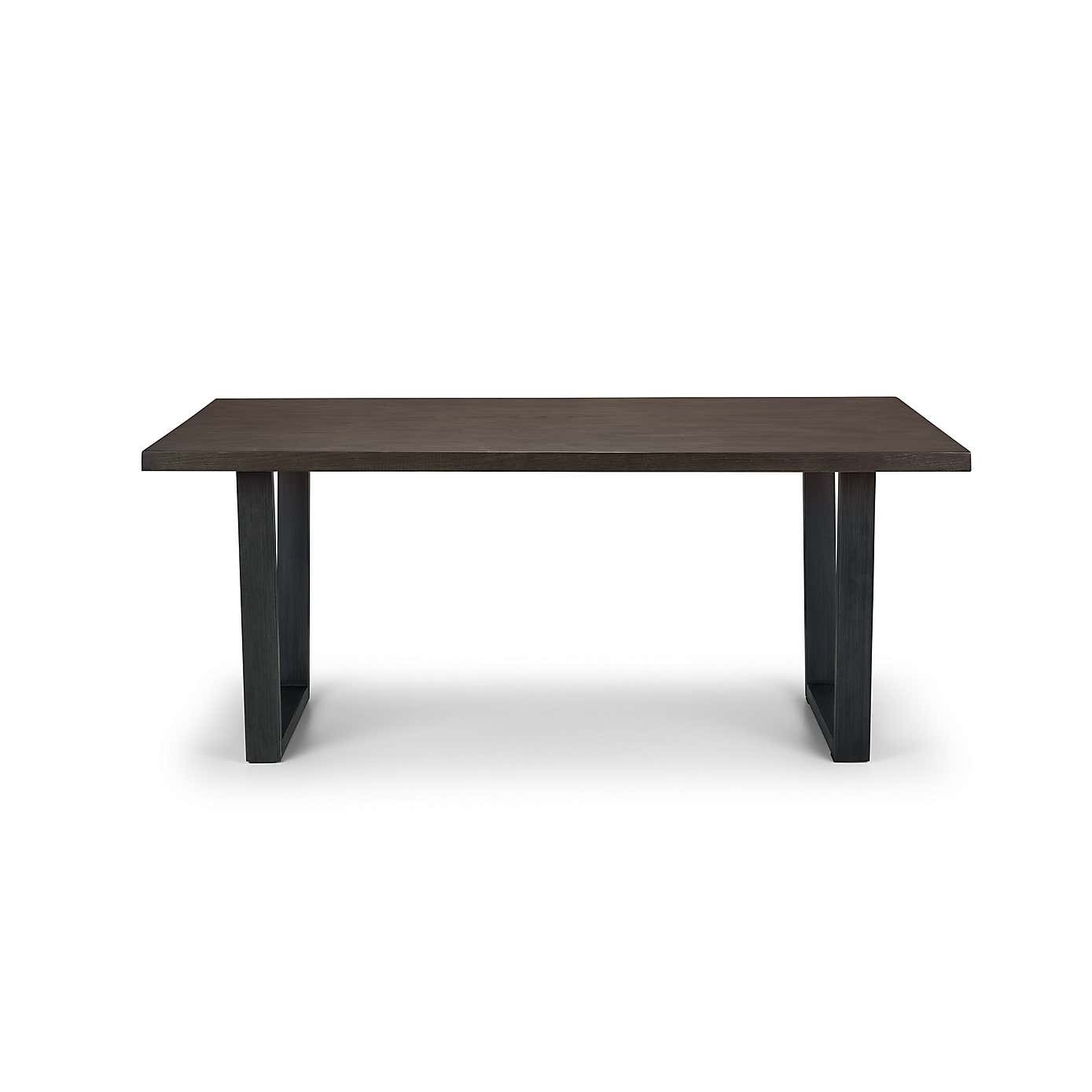 Brooklyn Rectangular Dining Table Dark Oak