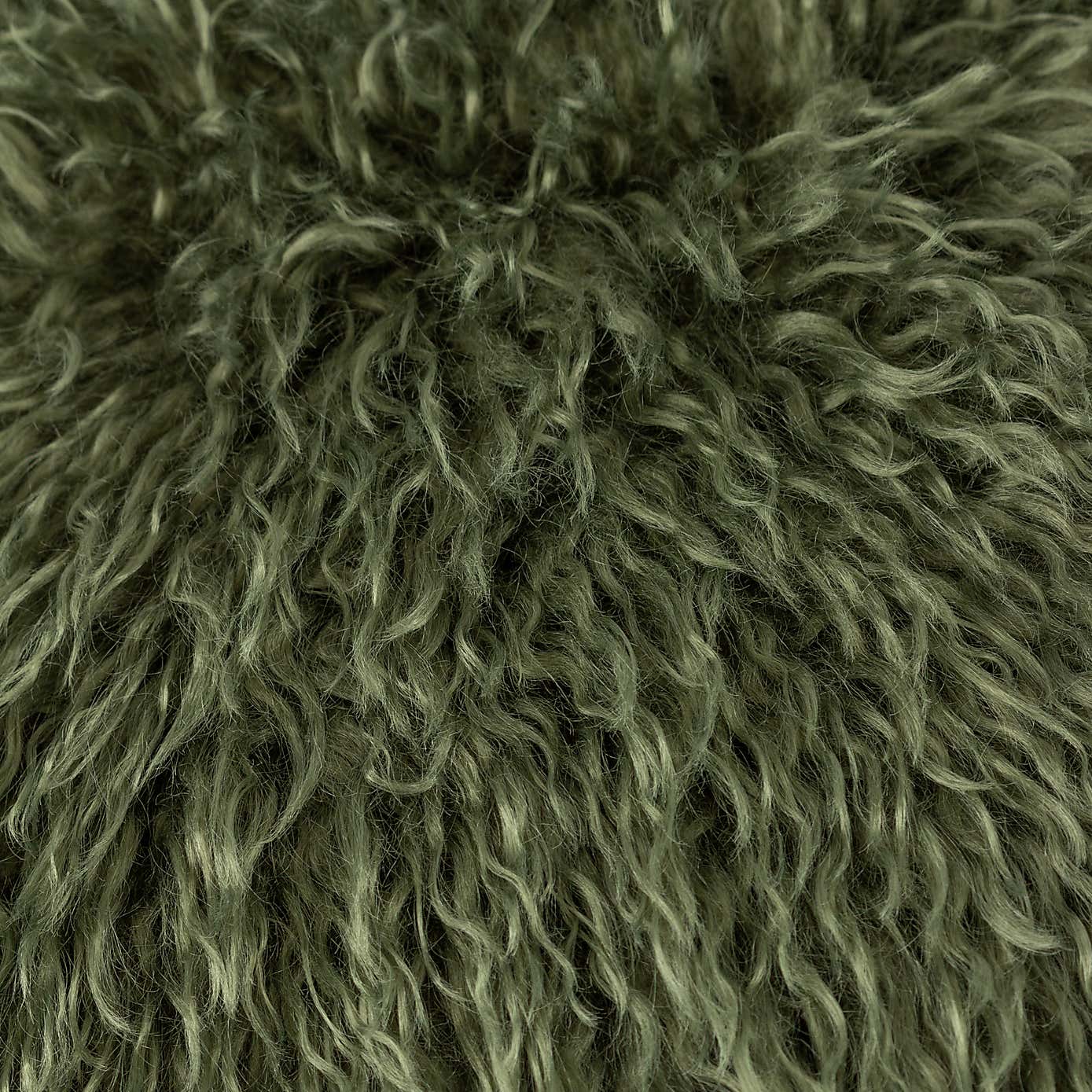 Rowan Faux Fur Square Cushion