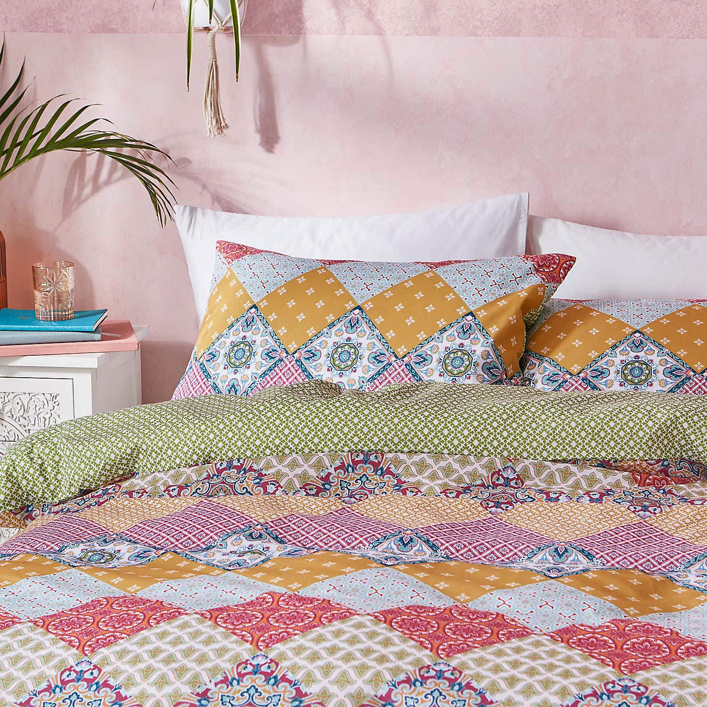 Global Patchwork Duvet Cover Set