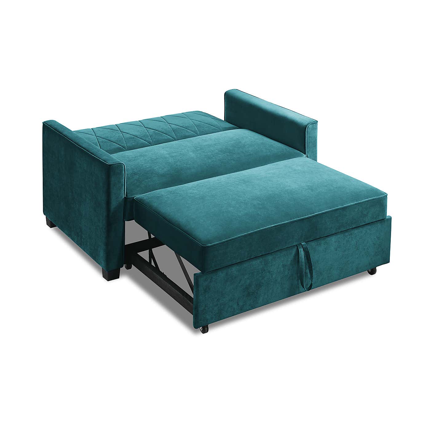 Serena Velvet 2 Seater Sofa Bed