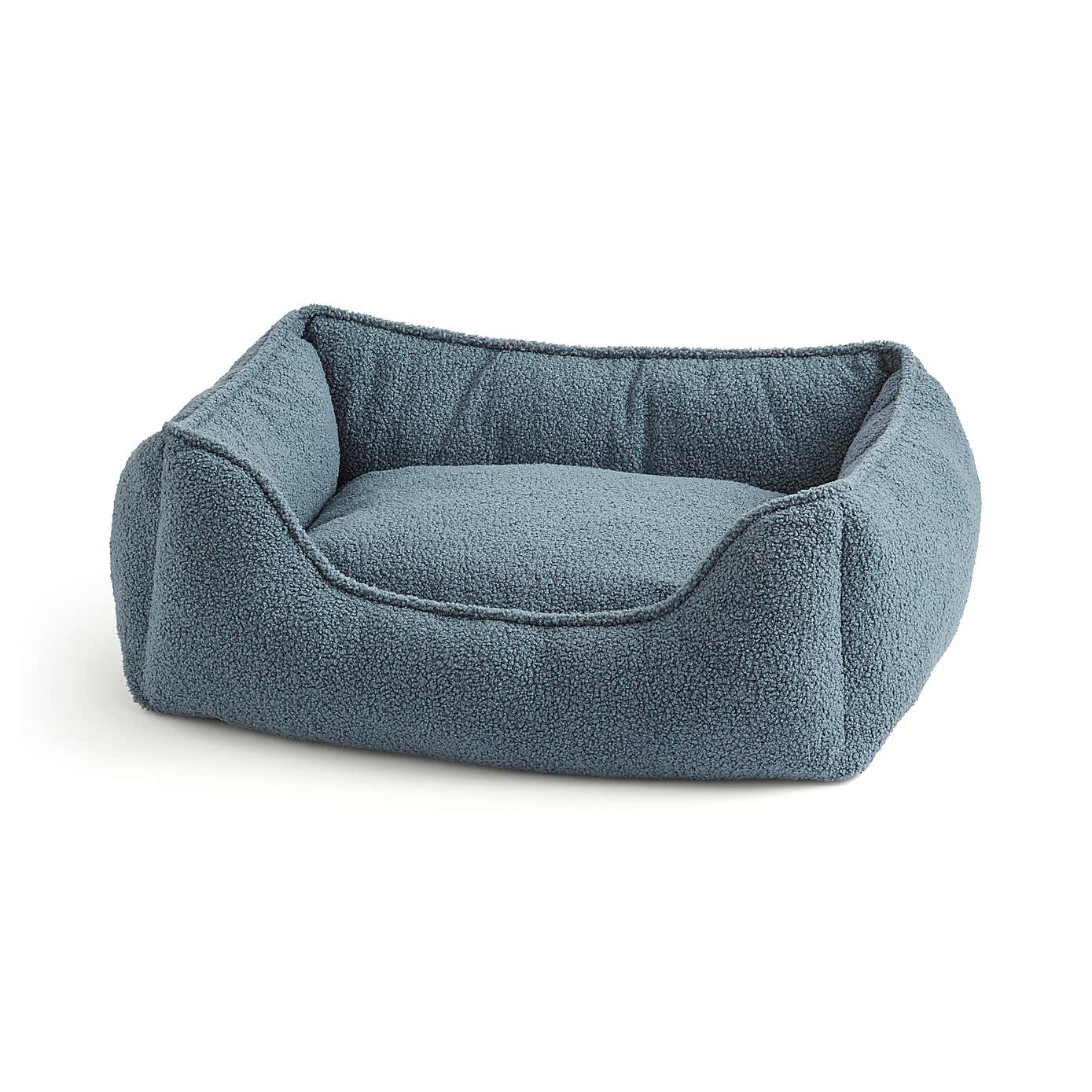 Sherpa Box Pet Bed