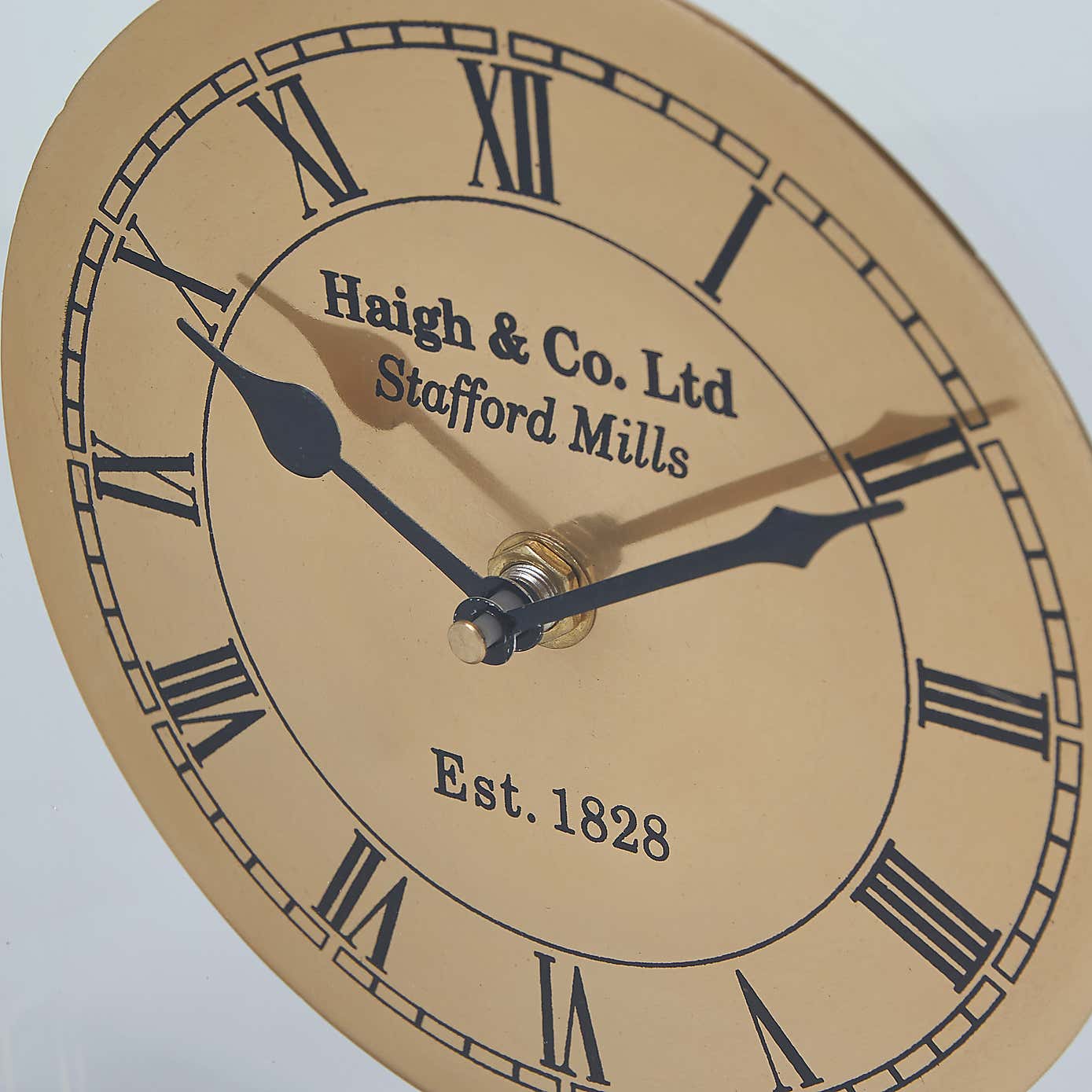 Square Framed Mantel Clock