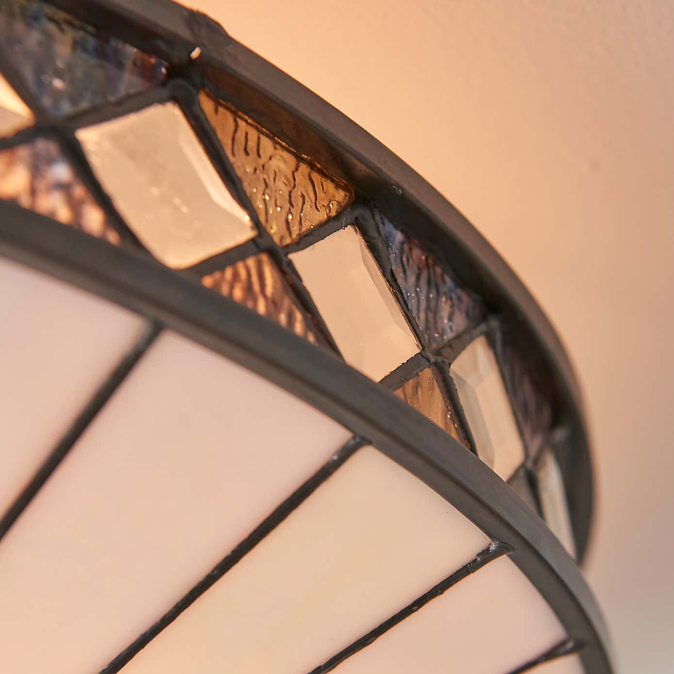 Vogue Lighting Weston Traditional 2 Light Flush Ceiling Light