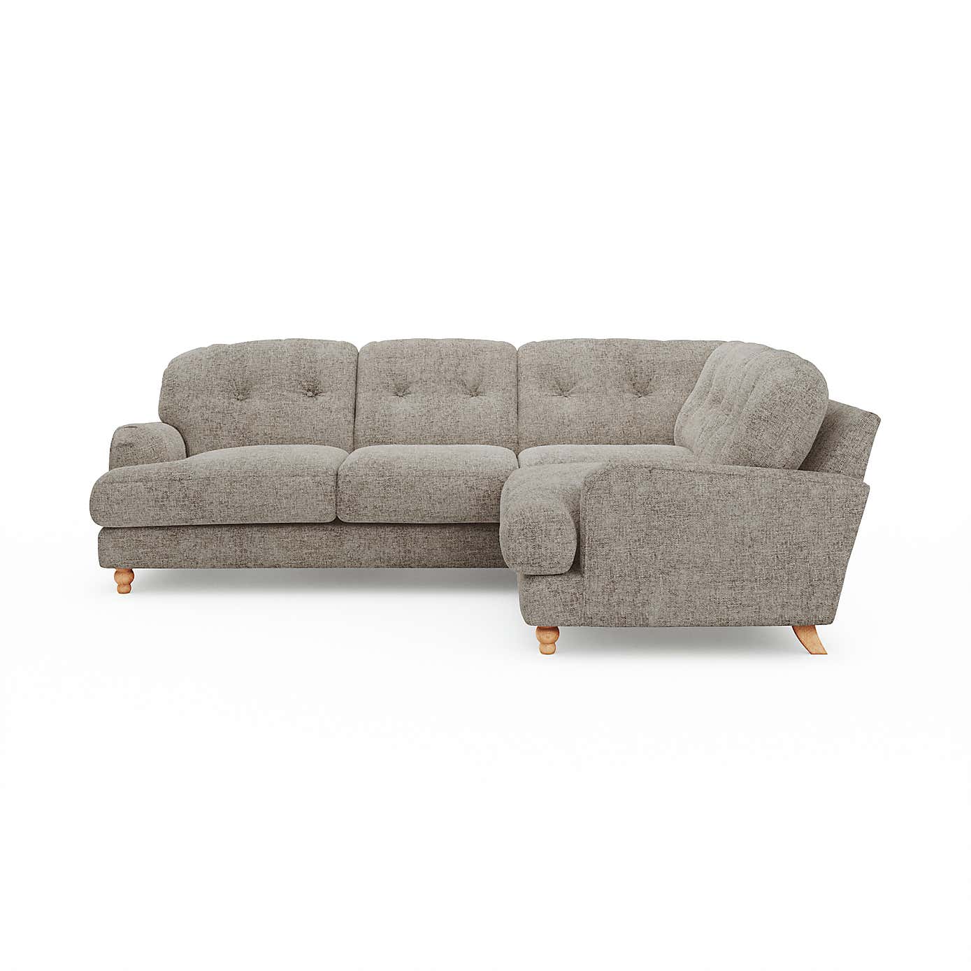 Martha Chunky Chenille Full Corner Sofa