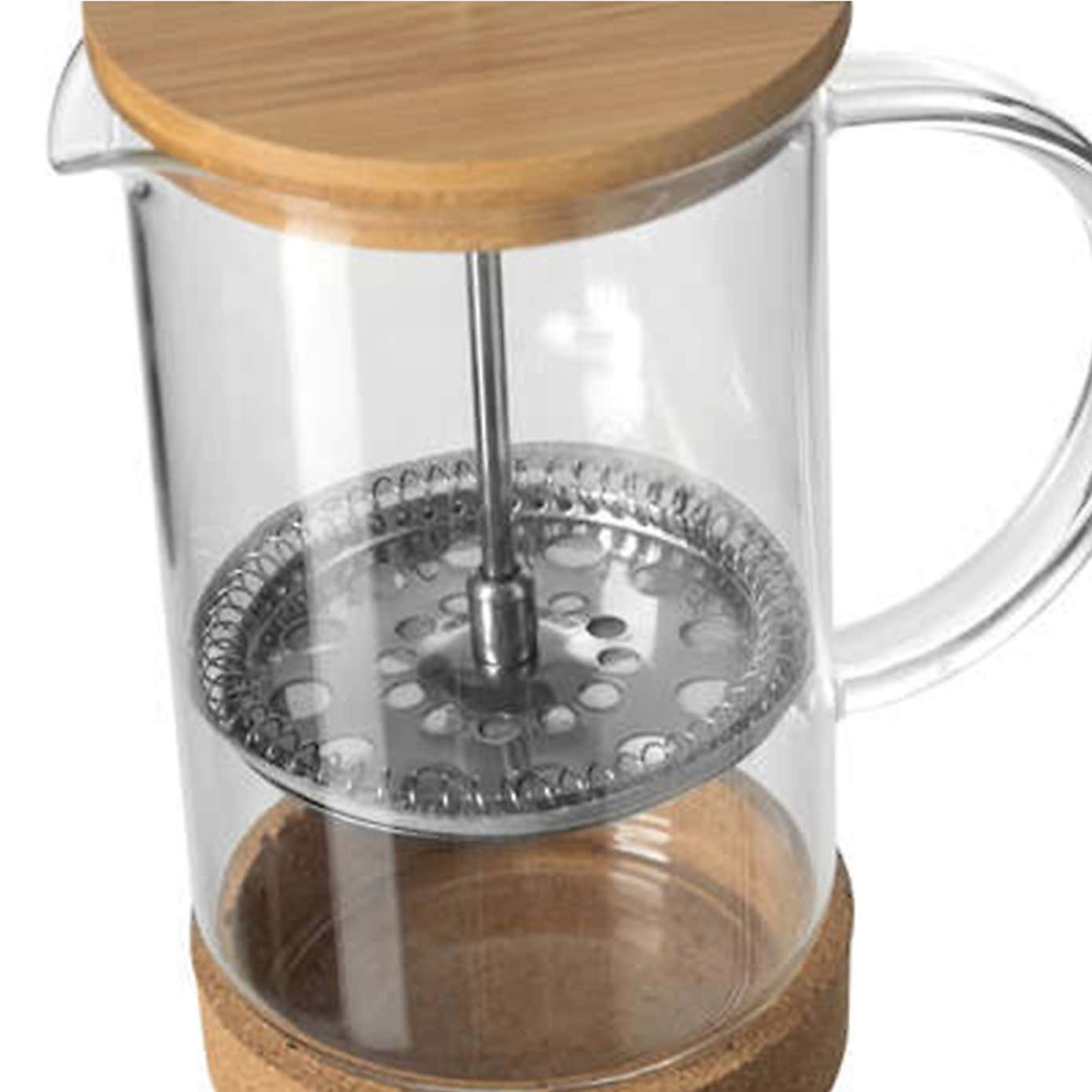 Bamboo & Glass 600ml Cafetiere