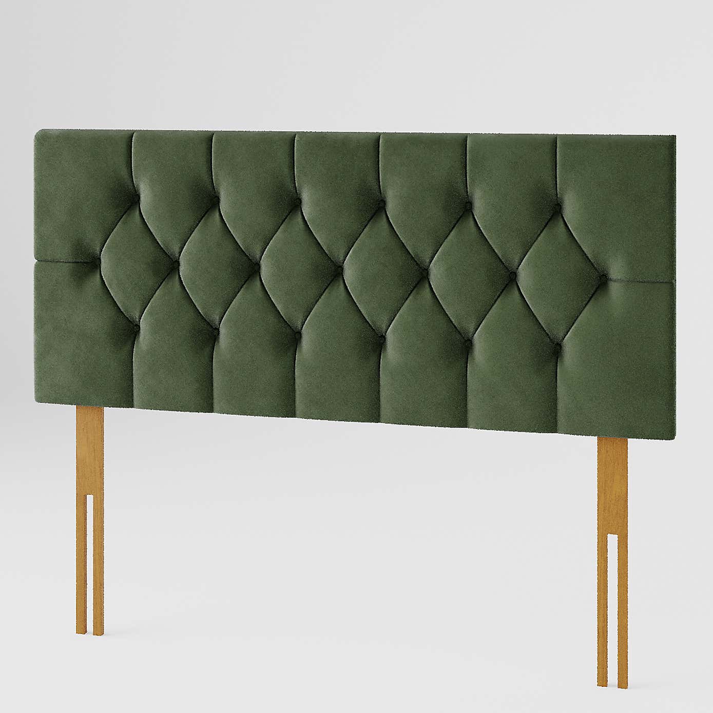 Olivier Plush Velvet Headboard