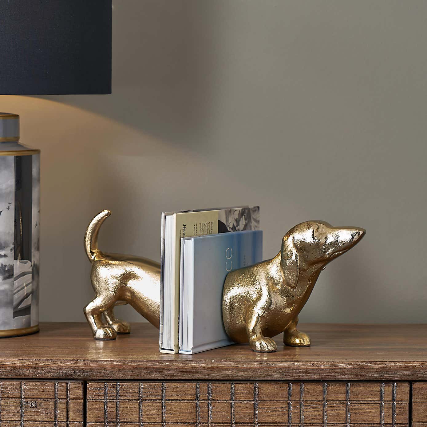 Sausage Dog Bookends