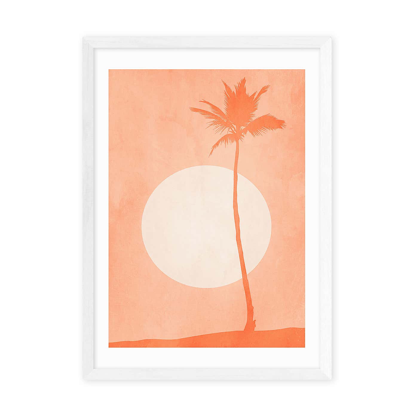 East End Prints St. Tropez Sunset by Kubistika Print