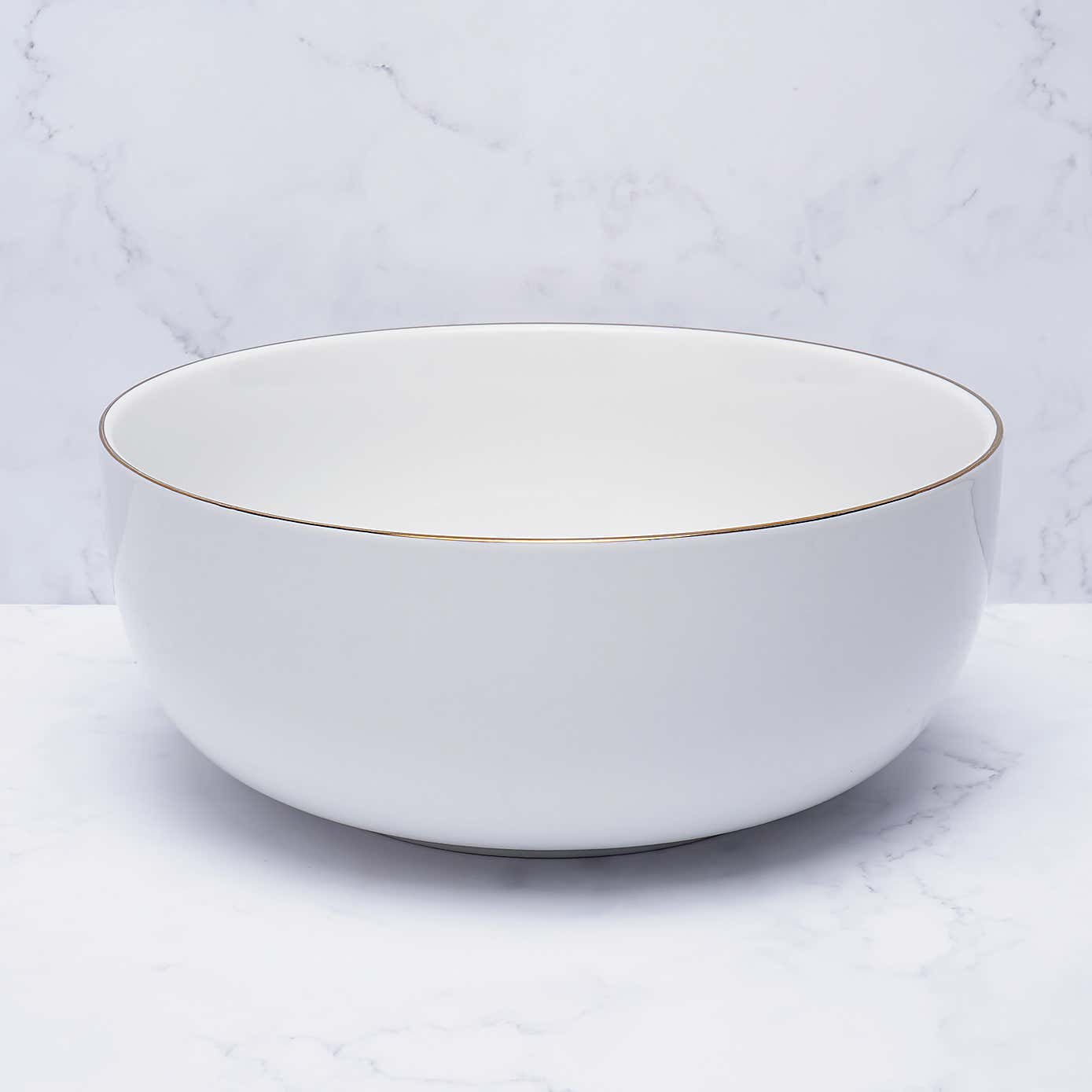 Gold Band Serve Bowl