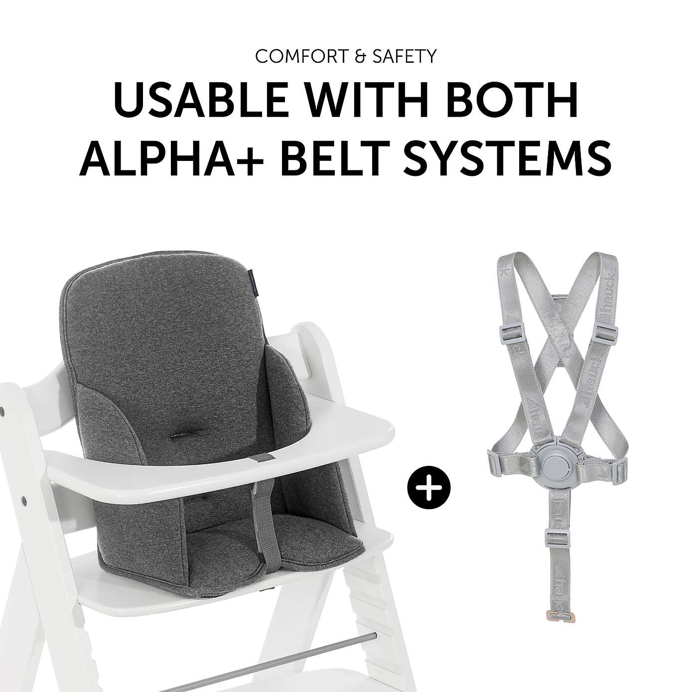 Hauck Alpha Cosy Comfort Highchair Cushion