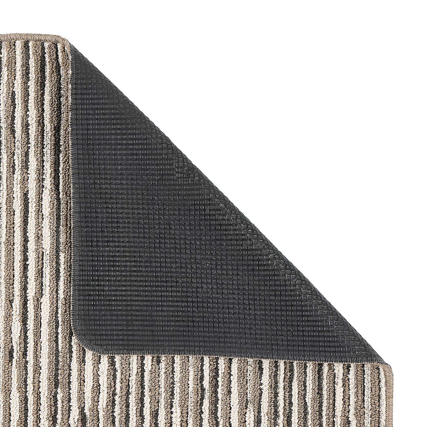 Marvel Boucle Broken Stripes Washable Runner