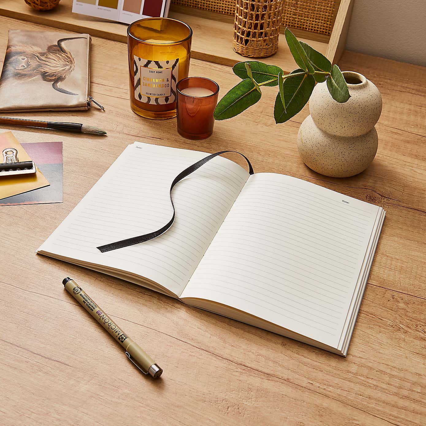 Waters and Noble Highland Cow Softbound Notebook