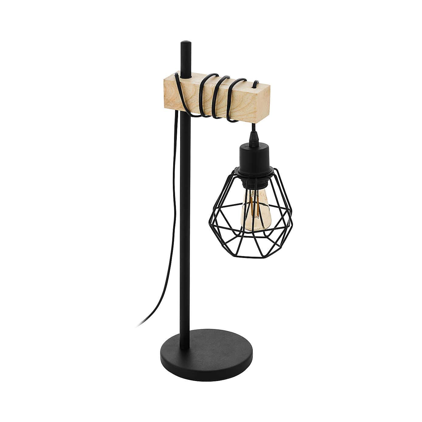 EGLO Townshend Industrial Table Lamp