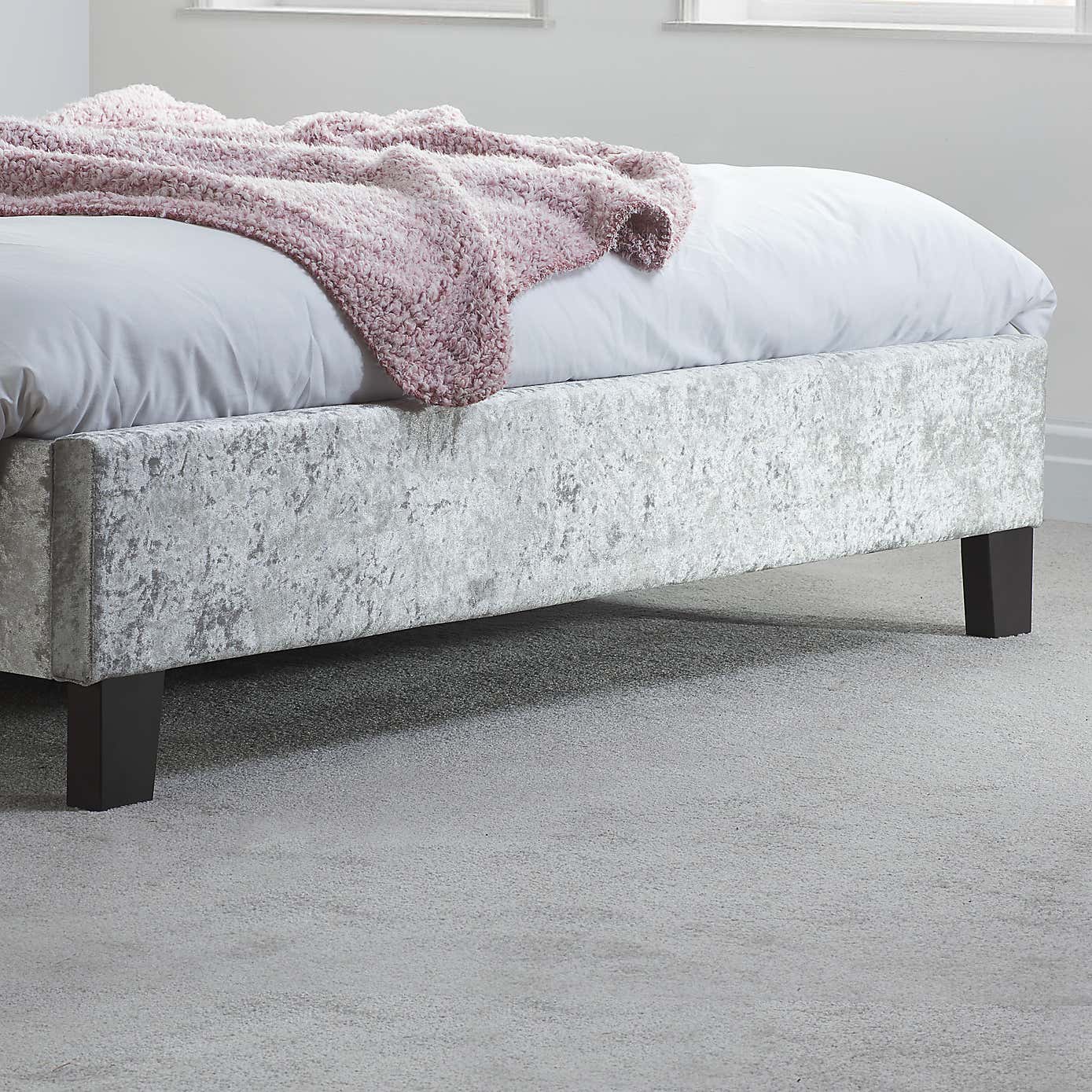 Berlin Crushed Velvet Bed Frame
