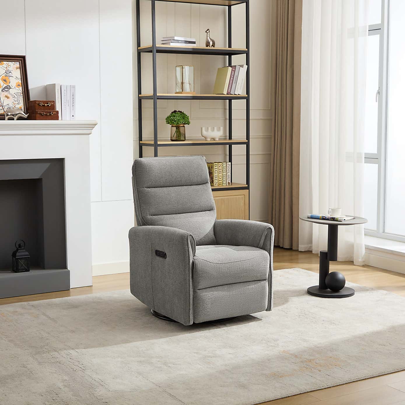 Image Furnishings Waterville Swivel Recliner Chair