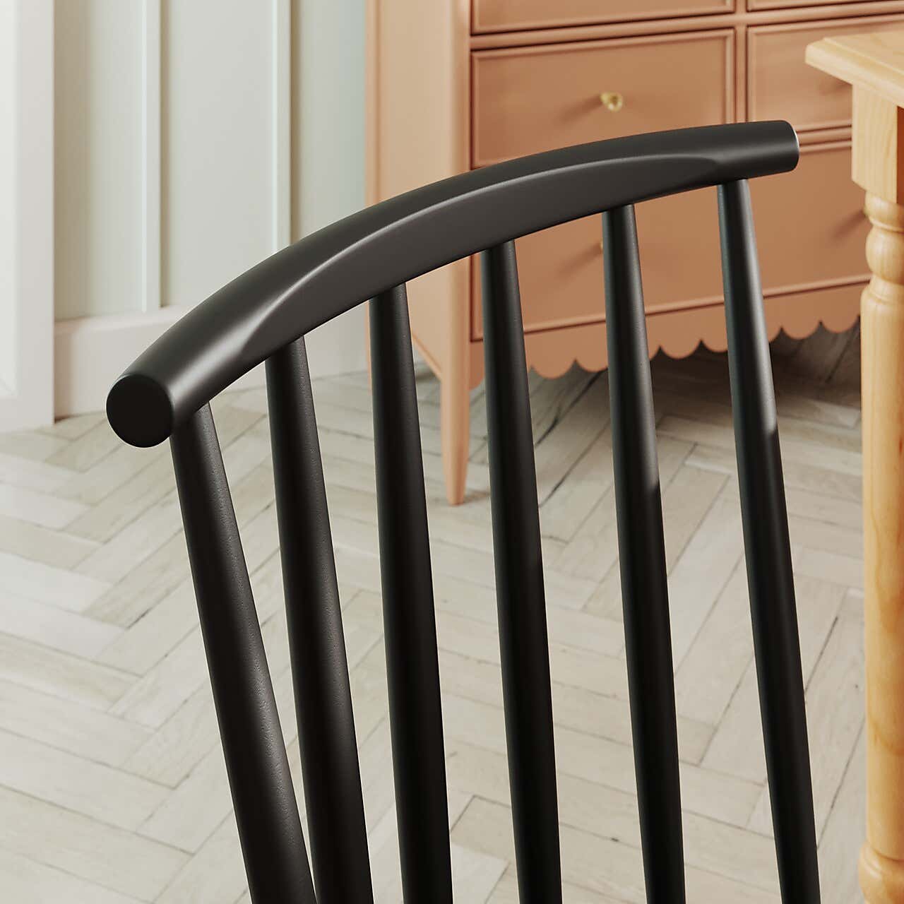 Harvey Set of 2 Dining Chairs, Beech Wood