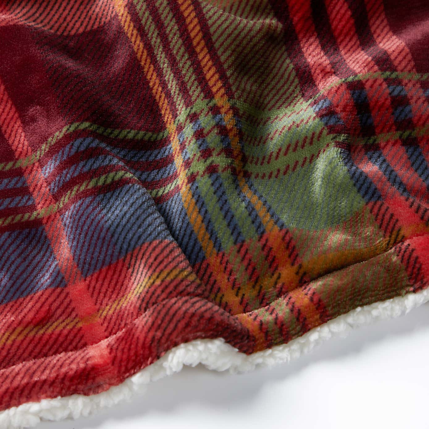 Check Sherpa 130cm x 180cm Throw