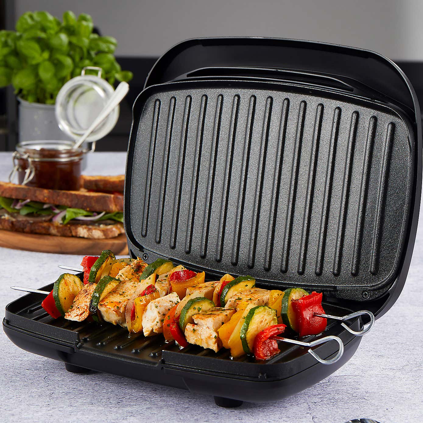 Salter Kuro Black Grill