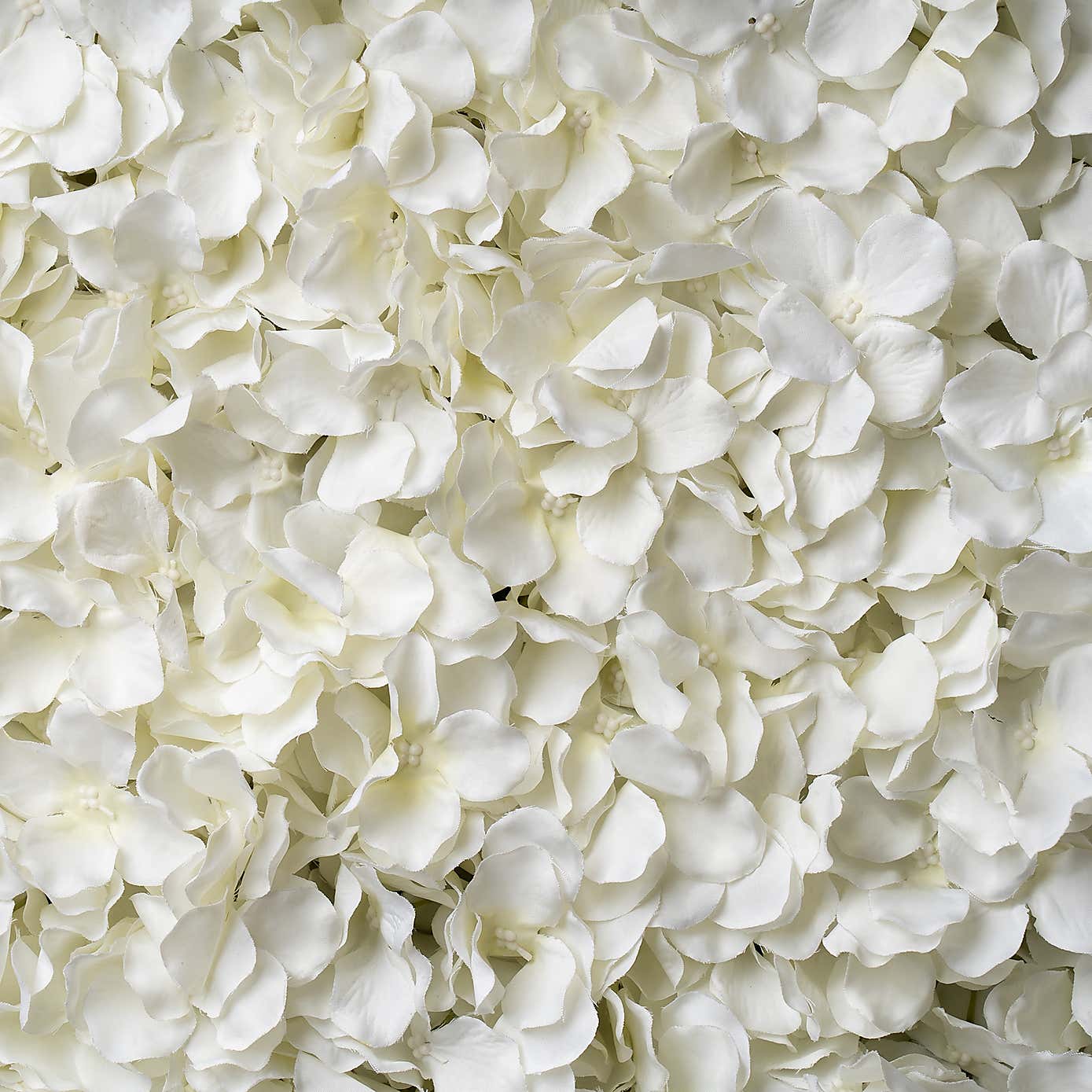 Set of 2 Artificial Hydrangea Flower Walls