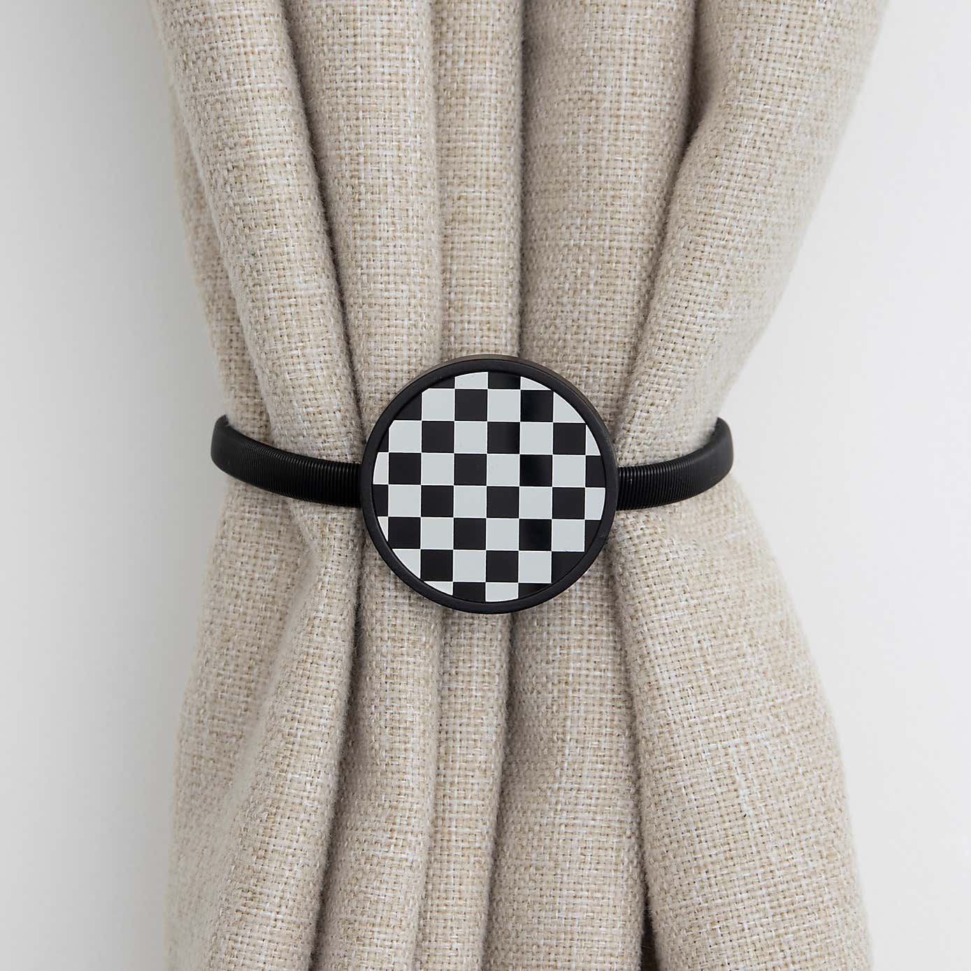 Checkerboard Magnetic Tieback
