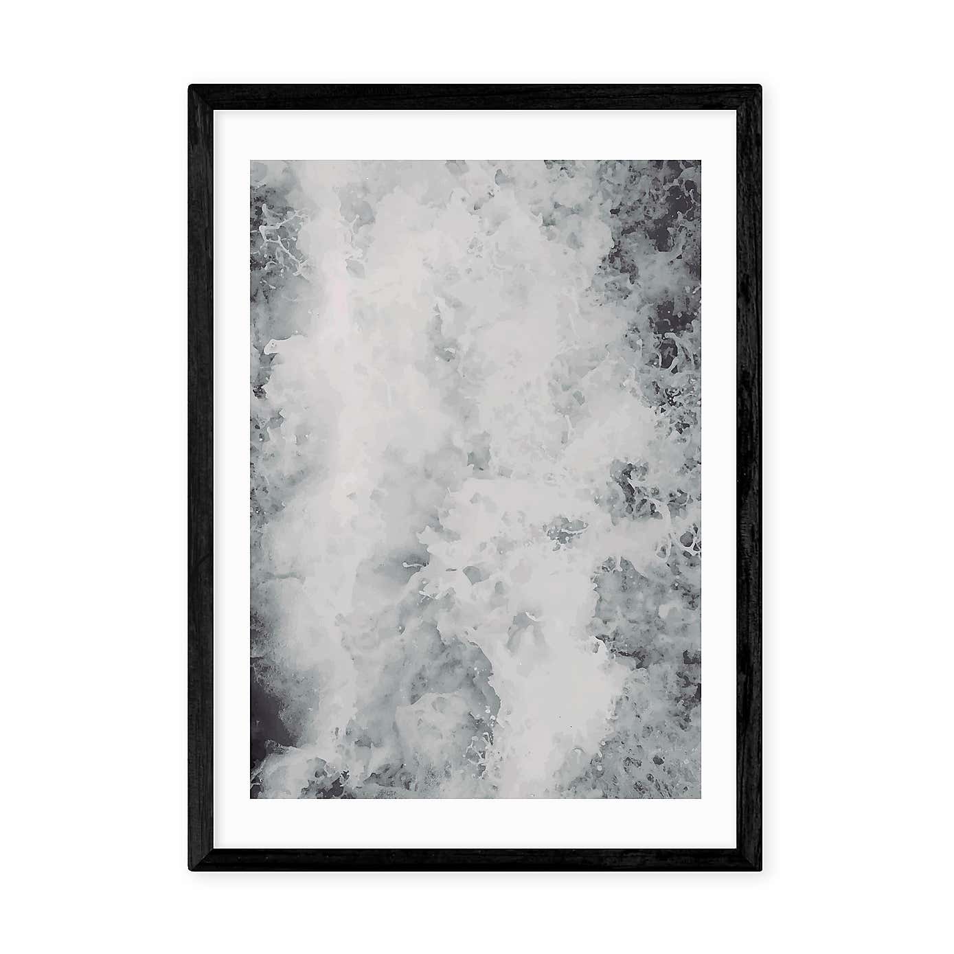 East End Prints Sea Foam Print by Rafael Farias