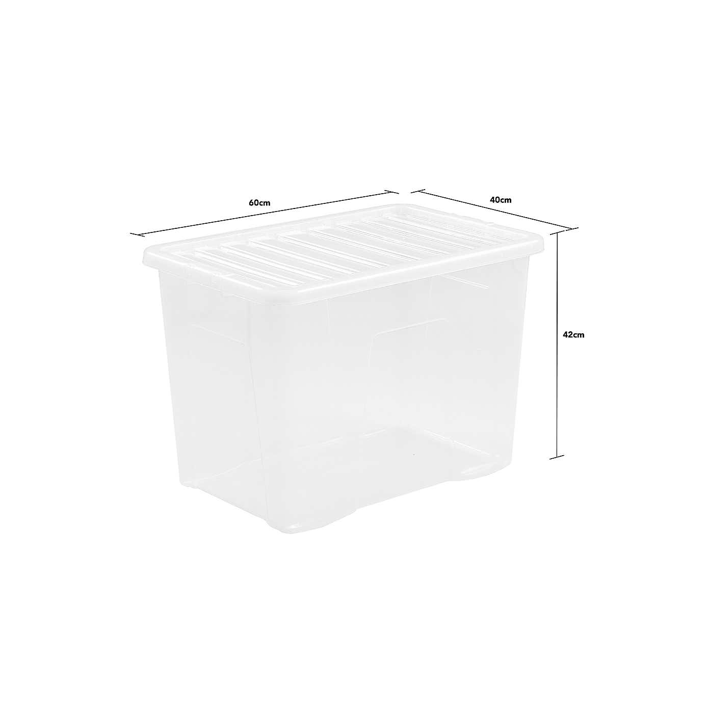 Wham 80L Plastic Storage Box