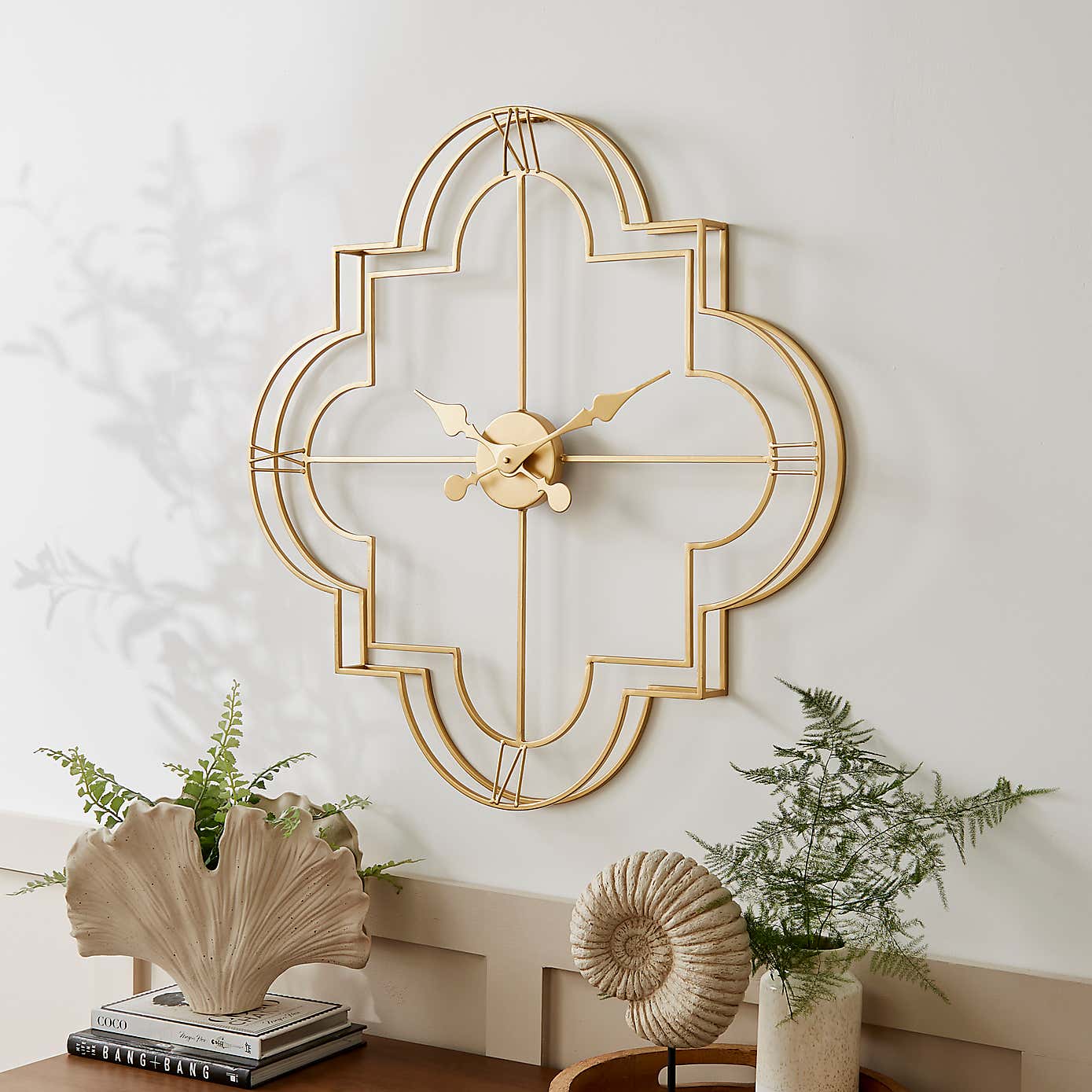 Timeless Skeleton Wall Clock 70cm