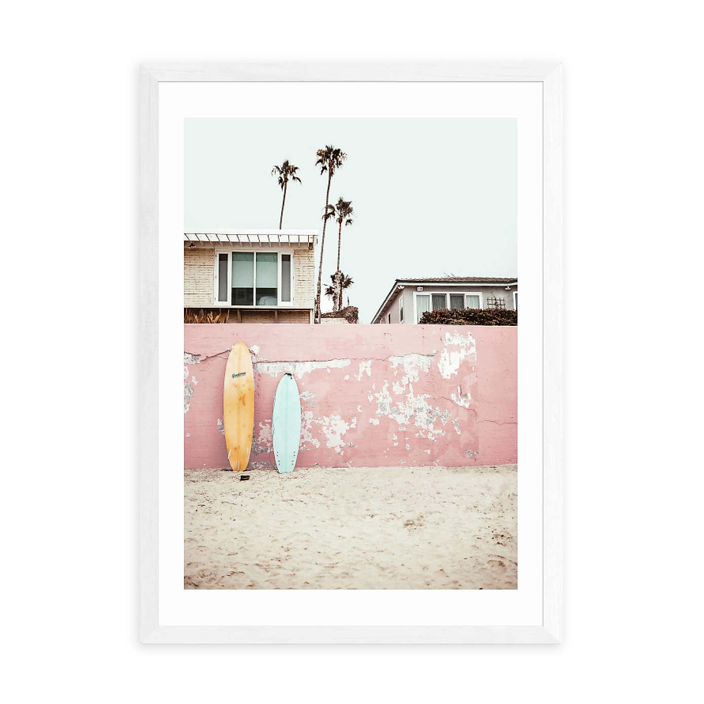East End Prints At the Beach Print