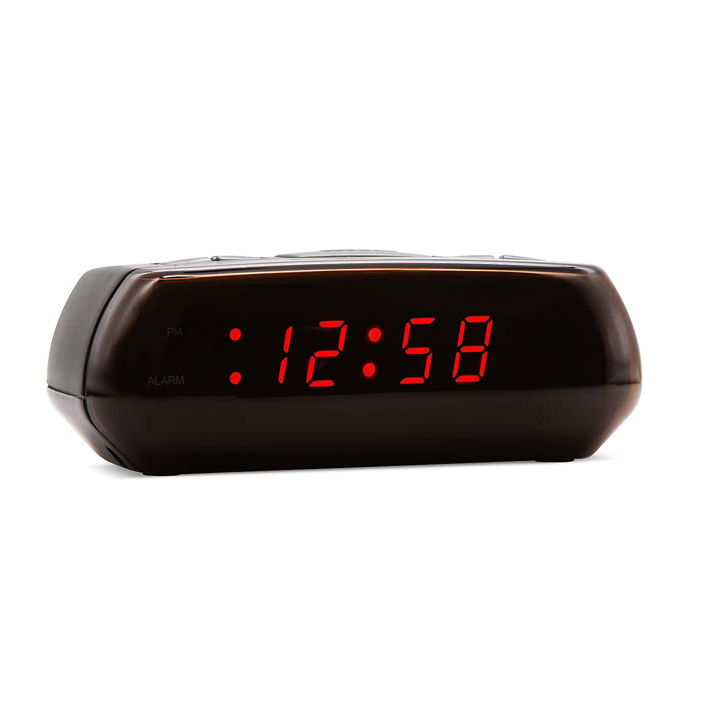 Acctim Miramar Black Alarm Clock