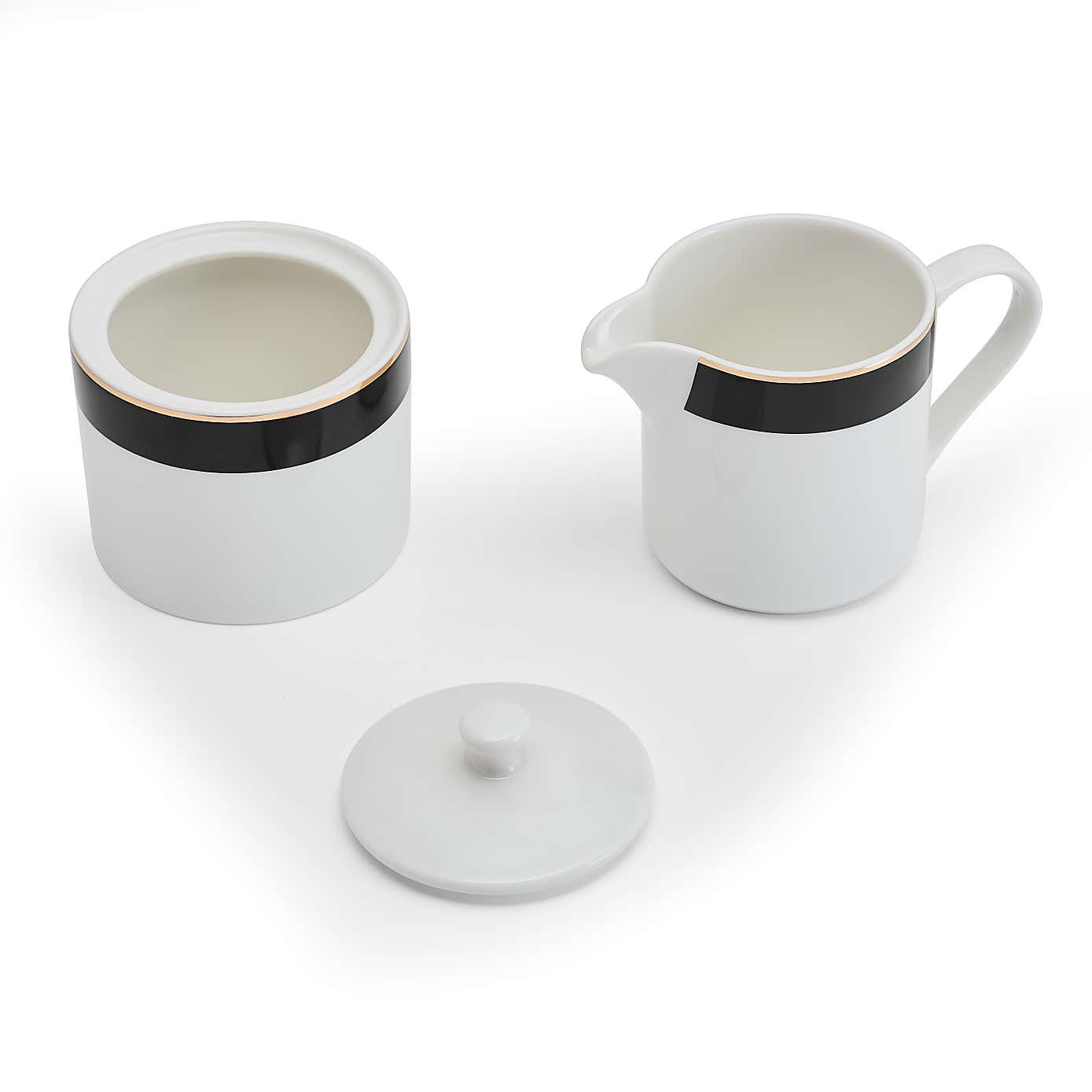 Mikasa Luxe Deco Sugar and Creamer Set