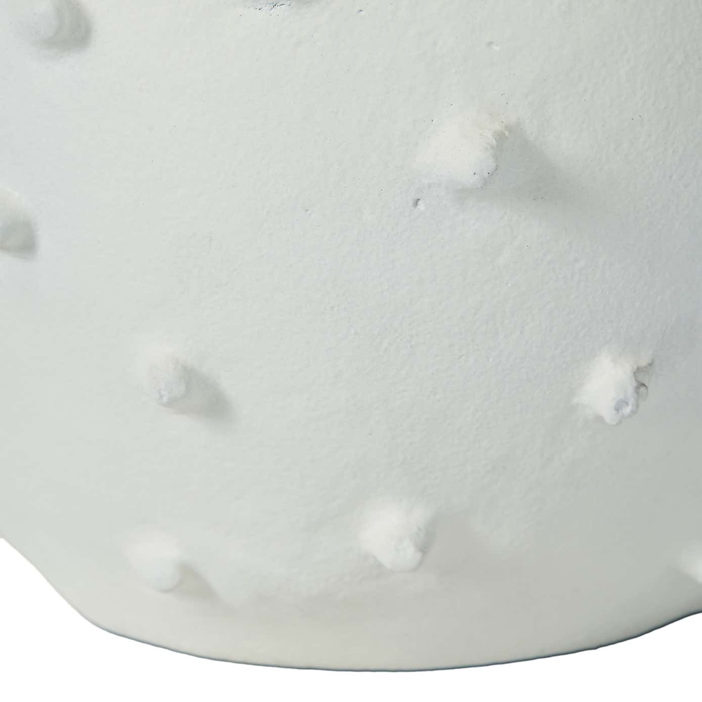 Matt Metal Bobble Vase