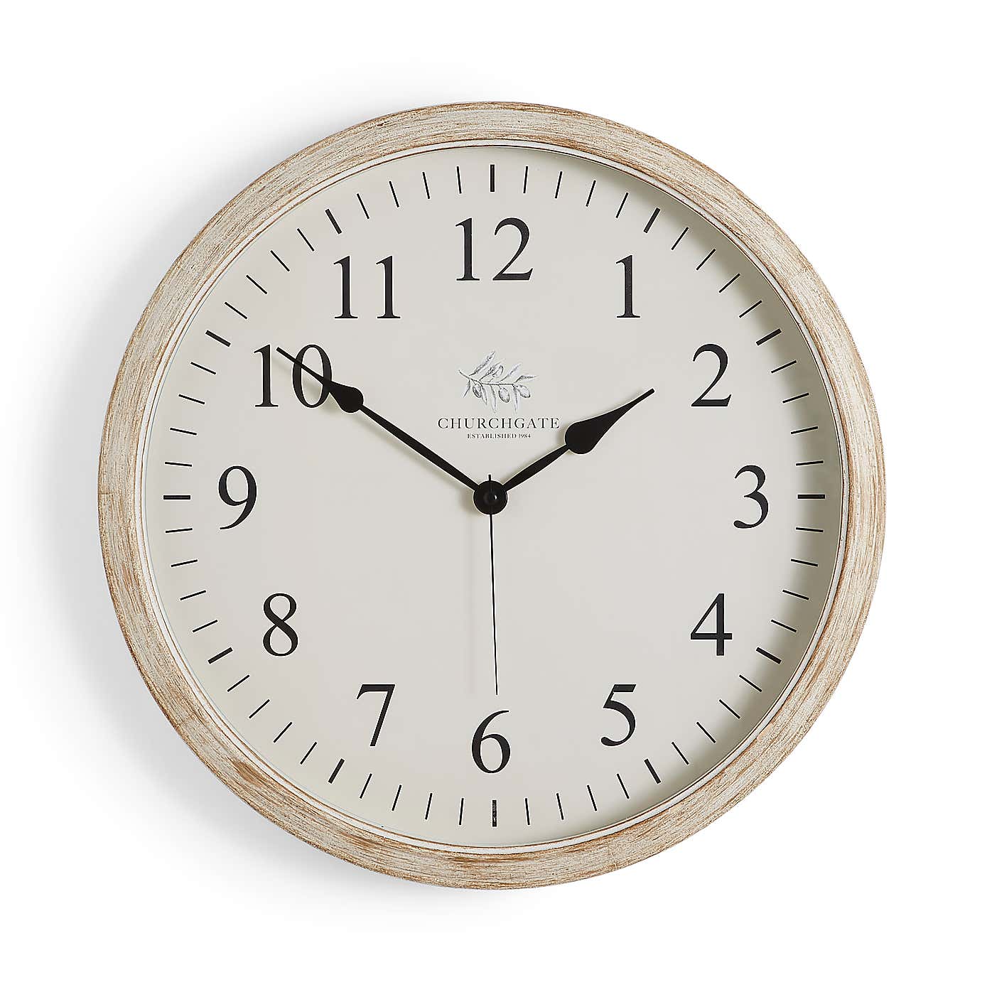 Churchgate 40cm Wooden Clock