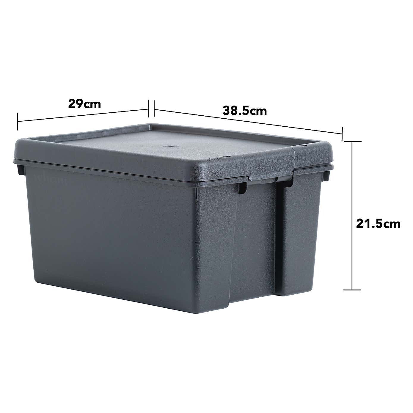 Wham Bam Set of 3 Stackable Boxes & Lids