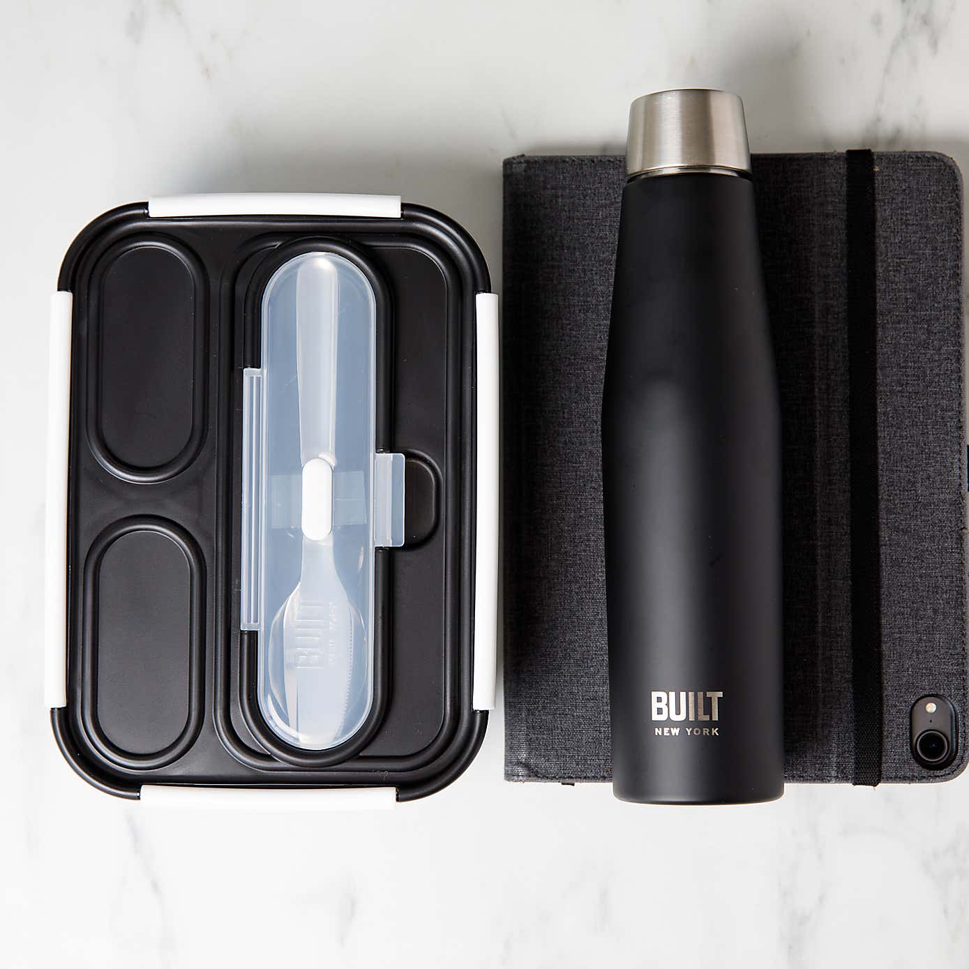 Built Leakproof Bento Box and Water Bottle Set