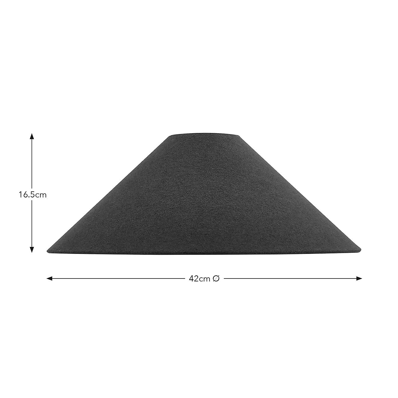 Churchgate Ashby Conical Extreme Empire Easy Fit Lamp Shade